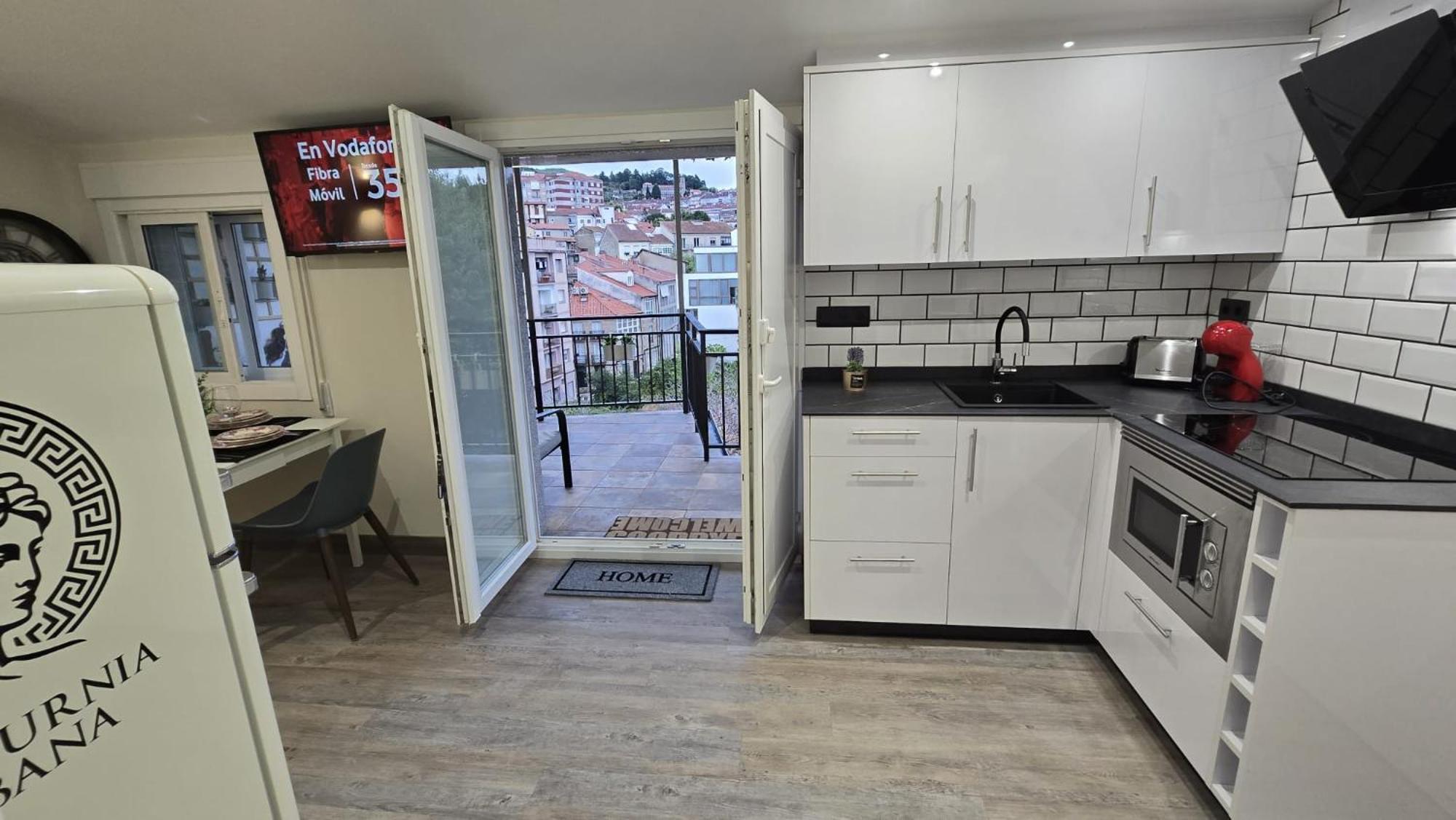 Calpurnia Abana Apartment Ourense Bagian luar foto
